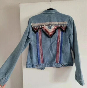 Bohemian Jeans Jacket NWOT